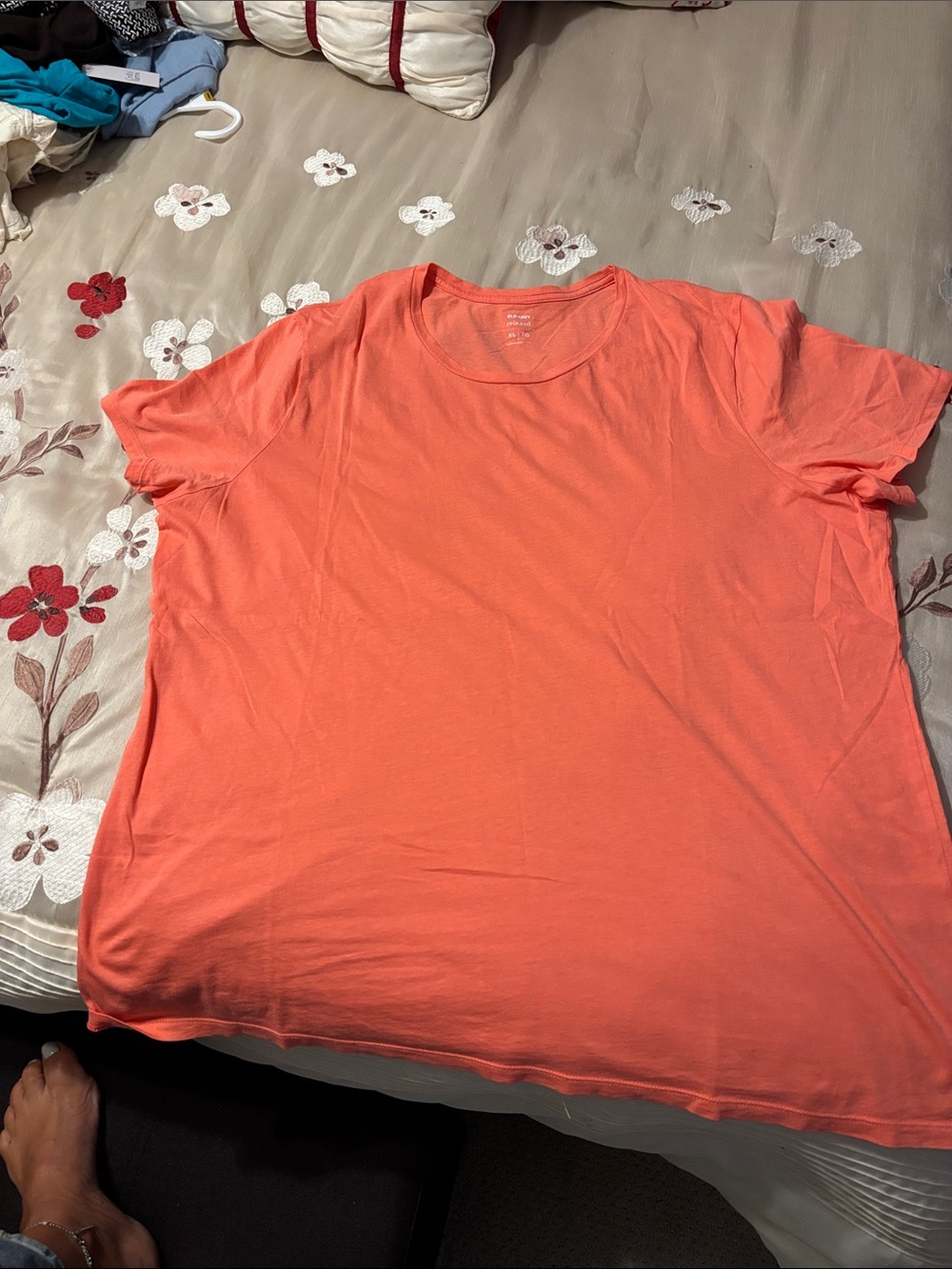 Women’s Coral Crew Neck T-Shirt